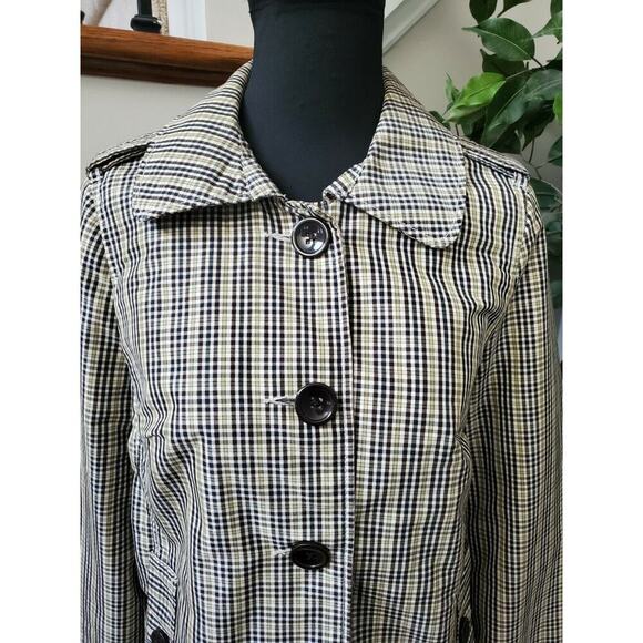 Merona Collared Long Sleeve Buttons Coat - Picture 2 of 11